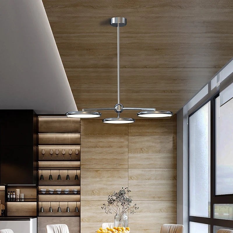 lustre moderne à suspension pour restaurant et salle à manger - vue 5 sur 9
