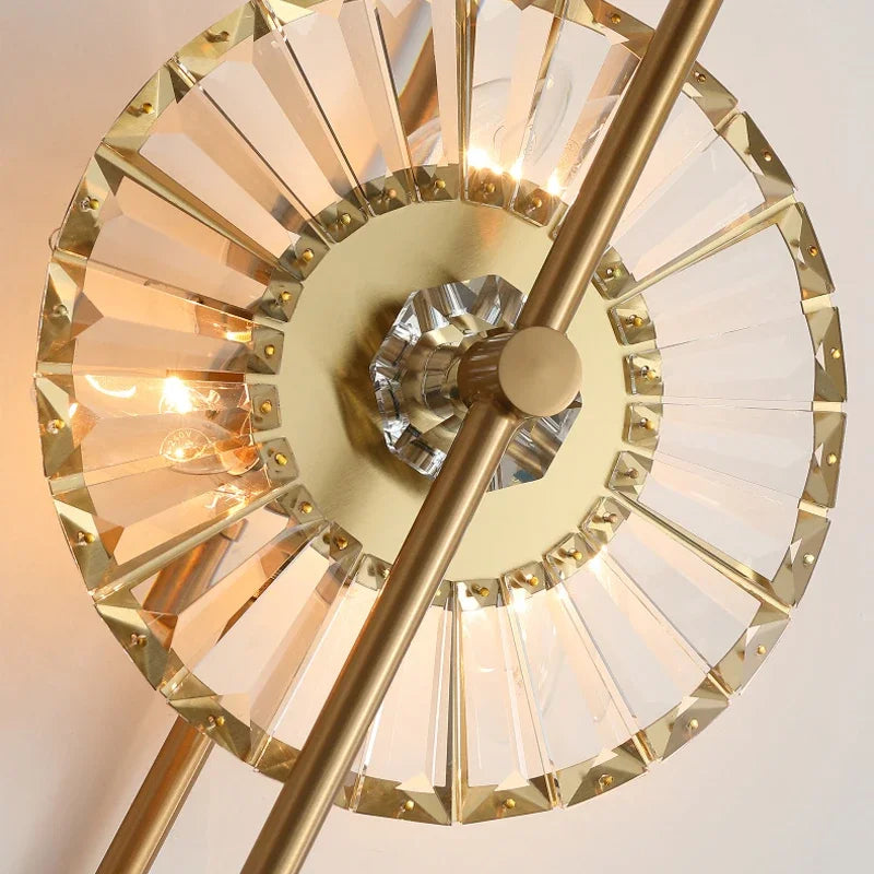 applique murale en cristal lumière de luxe - vue 7 sur 11