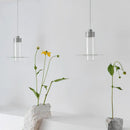 lustre moderne en verre pour cuisine et salon
