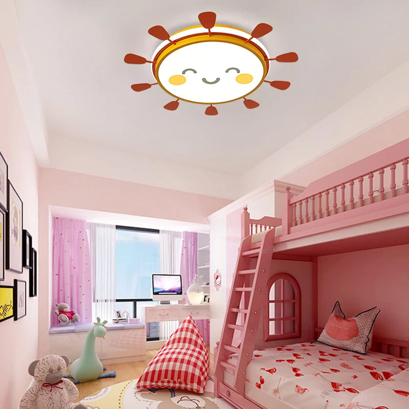 lampe de bureau ronde à led pour enfants et étude - vue 4 sur 7
