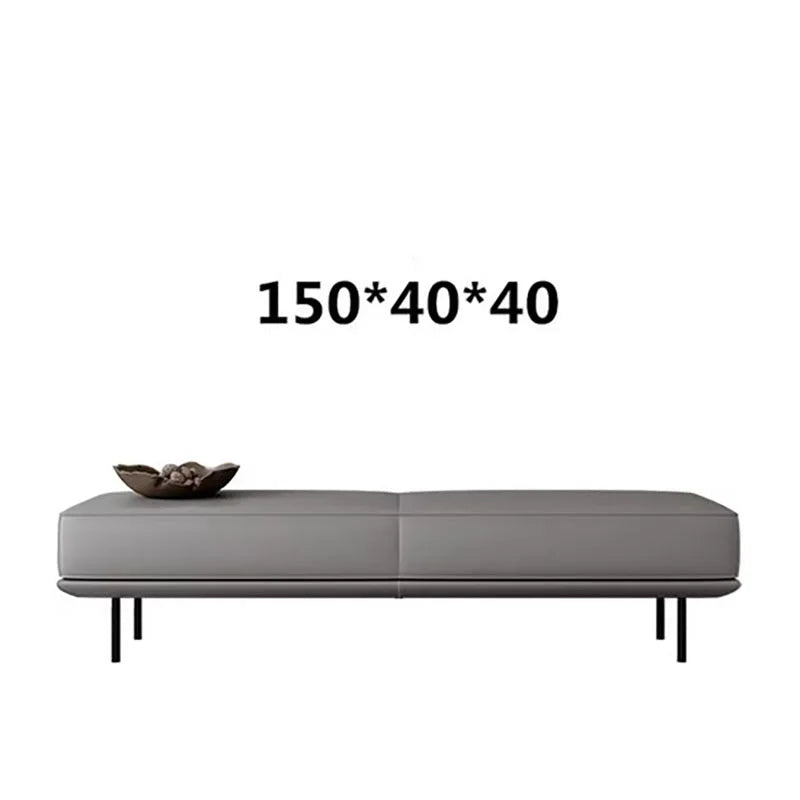tabouret de luxe nordique rembourré tendance et confortable - vue 18 sur 24