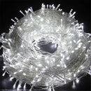 guirlande lumineuse extérieure 100 led étanche pour fêtes et décorations