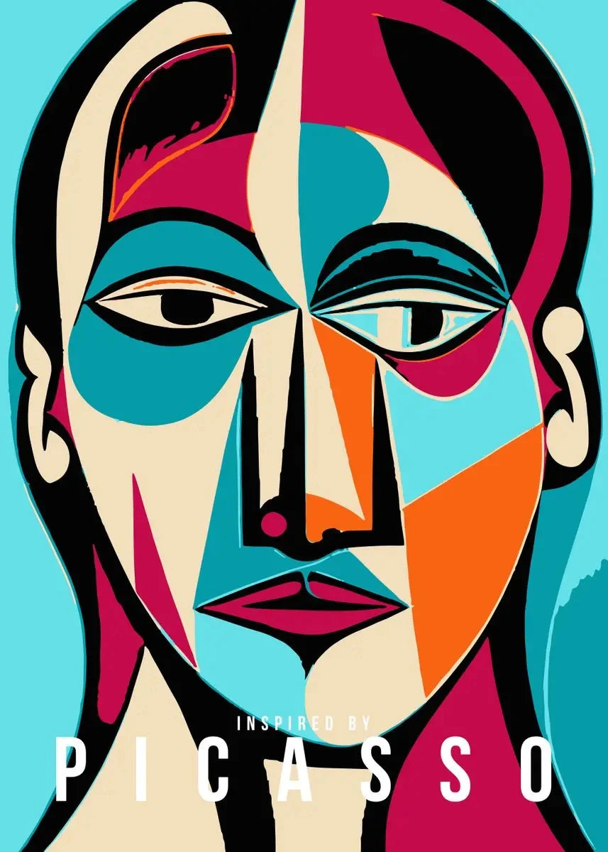 oeuvres d'art abstraites vintage de pablo picasso pour décoration murale