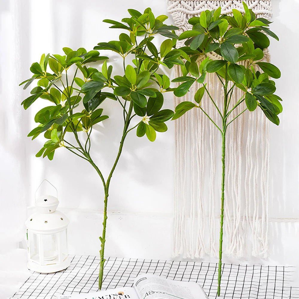palmier artificiel grandes plantes tropicales en plastique pour décoration intérieure - vue 3 sur 7