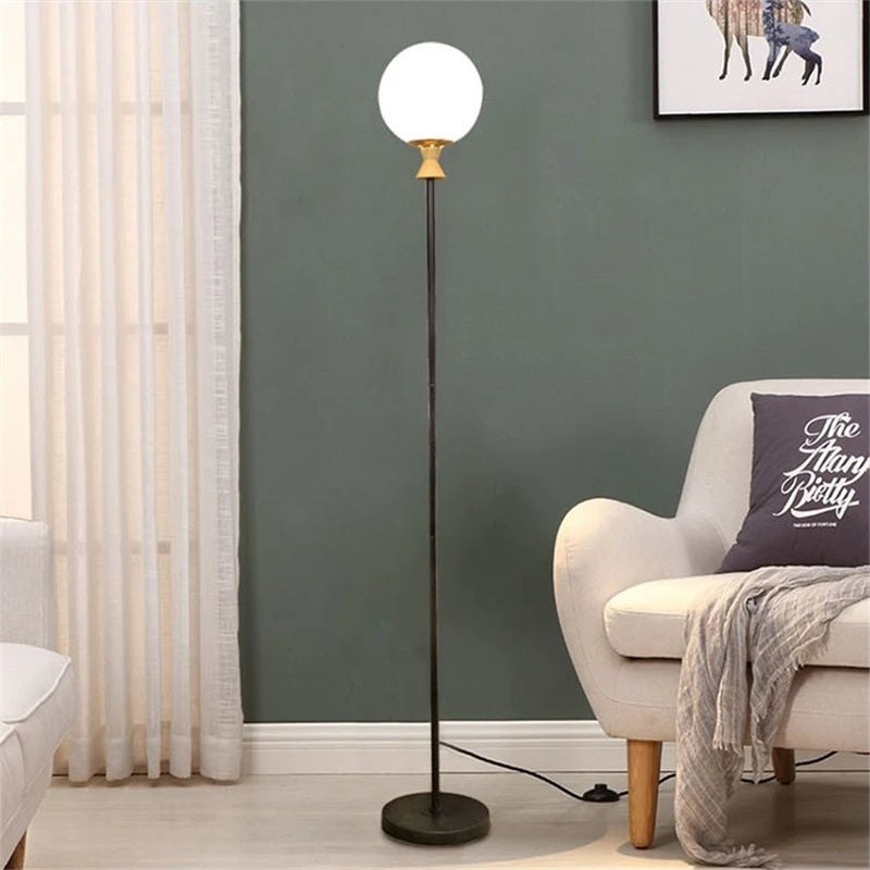 lampe de sol led nordique design créatif pour intérieur - vue 7 sur 14