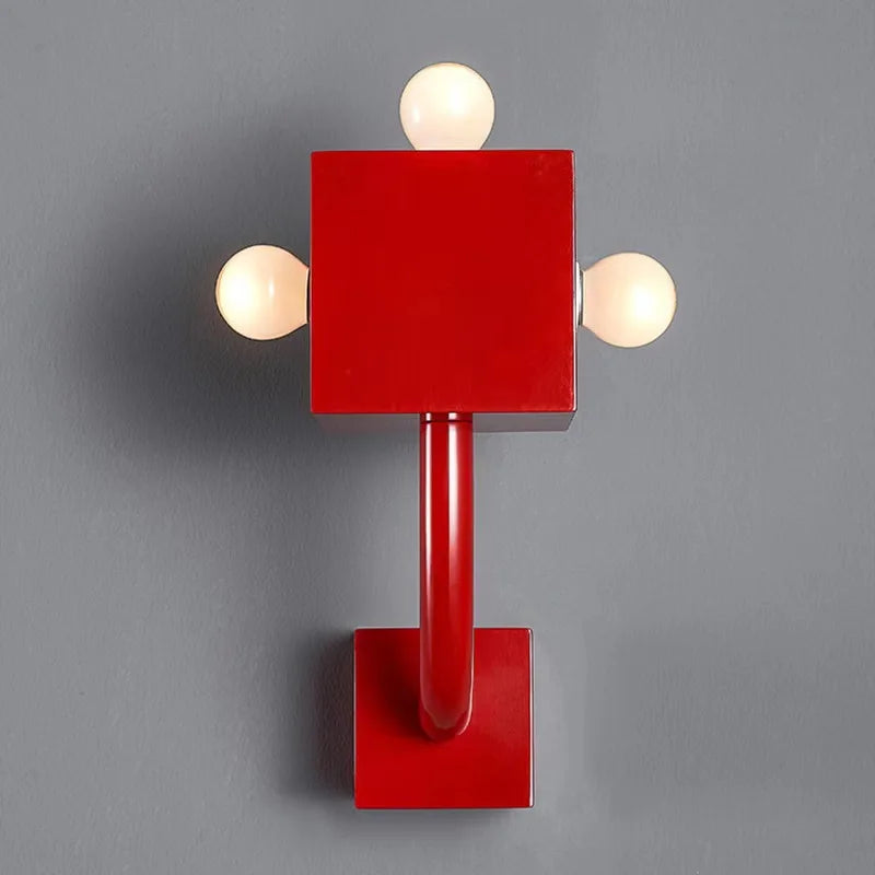 Wandleuchte im Bauhaus-Stil nordisch retro industriell kreativ - vue 6 sur 8