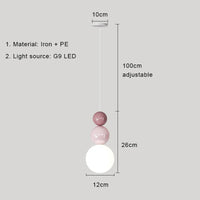 lampe led suspendue design nordique moderne luminaire décoratif d'intérieur