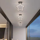 LED-Deckenleuchte modern Stern eingelassen Flur Wohnzimmer Eingang