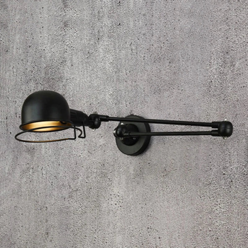 Nordique rétro réglable Joint Long bras applique créative intérieur chambre chevet бра décor à la maison fer applique murale moderne luminaria - vue 5 sur 8