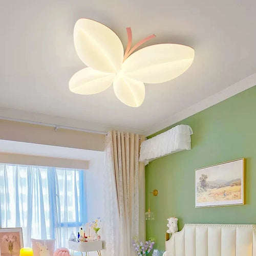 Kreative Schmetterling-Deckenleuchte für das Mädchenzimmer - vue 6 sur 11