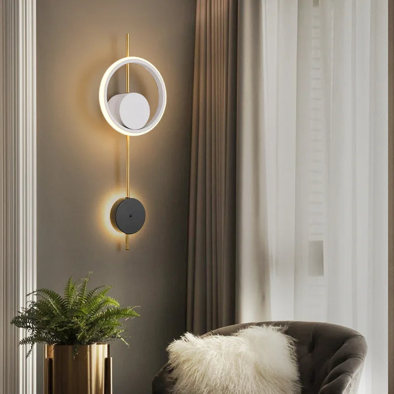 applique murale led moderne pour décoration intérieure élégante - vue 6 sur 10