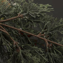couronne de noël décoration de porte avec baies et cloches