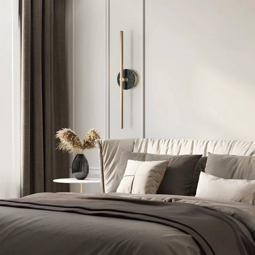 Wandleuchte aus spanischem Marmor im minimalistischen luxuriösen Design - vue 4 sur 18