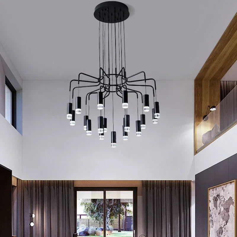 plafonnier moderne créatif à LED pour décoration intérieure - vue 4 sur 7