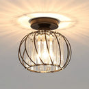plafonnier cristal moderne led plafond cuisine