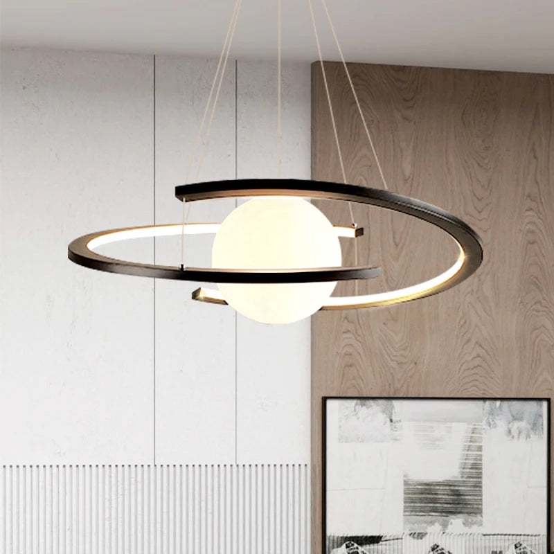 lustre nordique moderne pour un éclairage design élégant - vue 3 sur 8