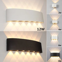LED-Wandleuchte aus Aluminium