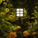 Set aus Solar-LED-Gartenleuchten für dekorative Außenbeleuchtung