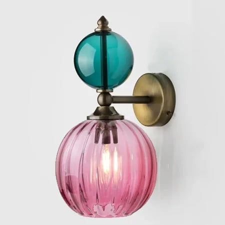 applique murale en verre coloré moderne pour intérieur créatif - vue 8 sur 13
