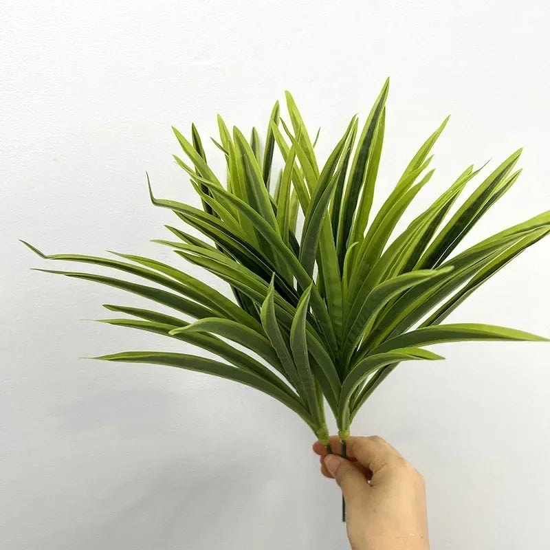 plantes artificielles herbe d'araignée décoration florale mariage