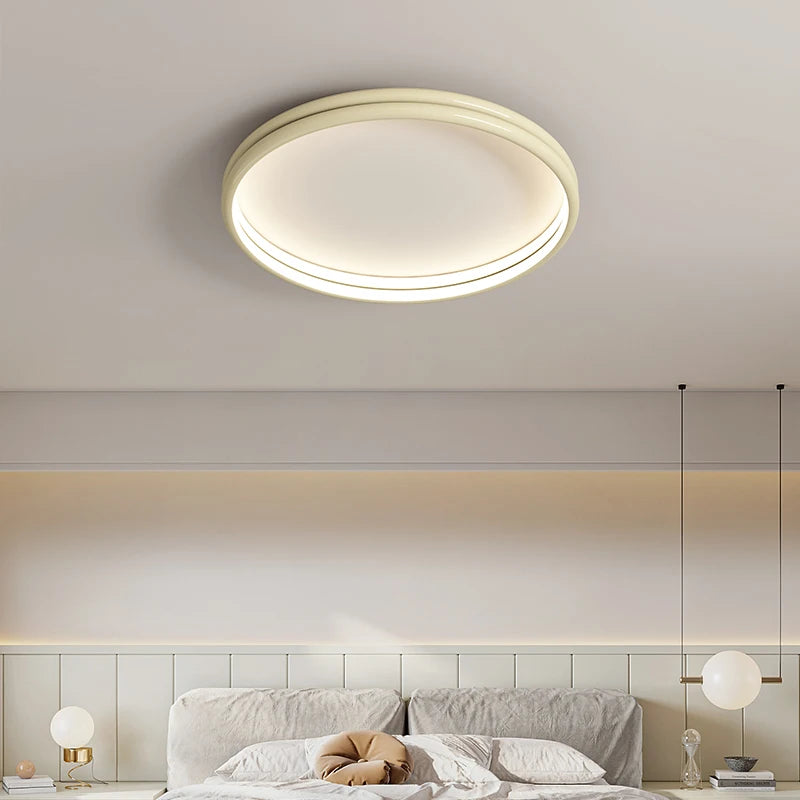 Plafonnier led forme ronde intérieur éclairage
