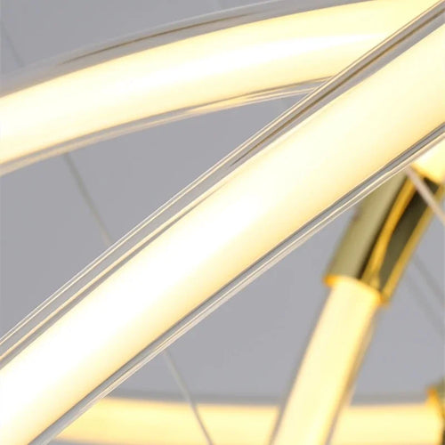lustre à LED design avec détection de geste pour intérieur - vue 5 sur 12