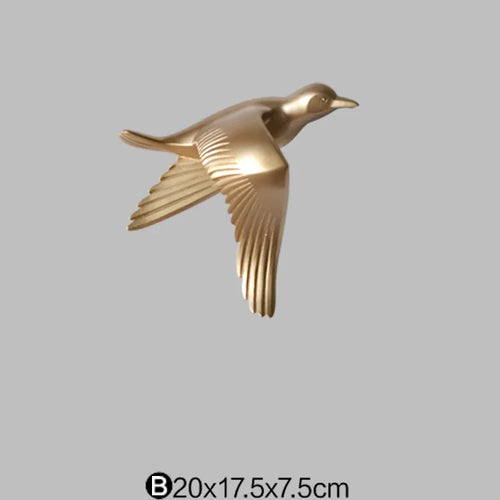 décoration murale créative en forme de mouette décoratif - vue 37 sur 36