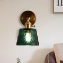 Vintage Glas-Wandleuchte für die Innendekoration