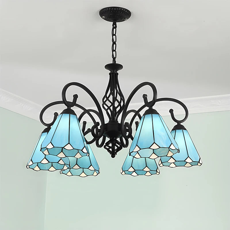 lustre suspendu créatif luxe pour bar club salon et hall - vue 6 sur 12
