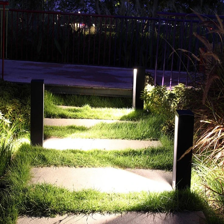 lampadaire led étanche pour éclairage extérieur de jardin - vue 5 sur 10