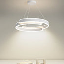 suspension led anneau design pour décoration intérieure élégante