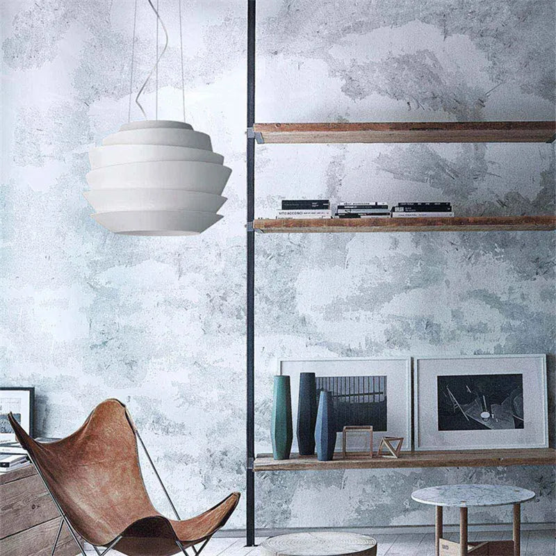 Foscarini Le Soleil suspension Style nordique réplique lampe design lampe de chevet chez l'habitant rétro restaurant décoration lumière - vue 5 sur 7