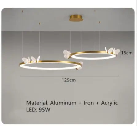 Design-Pendelleuchte aus Acryl für moderne luxuriöse Einrichtung - vue 9 sur 21