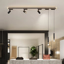 Moderne Pendelleuchte aus Acryl mit LED-Licht und minimalistischem Design