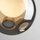 Nordischer Glas-Lampenschirm LED minimalistisch Design Leuchte