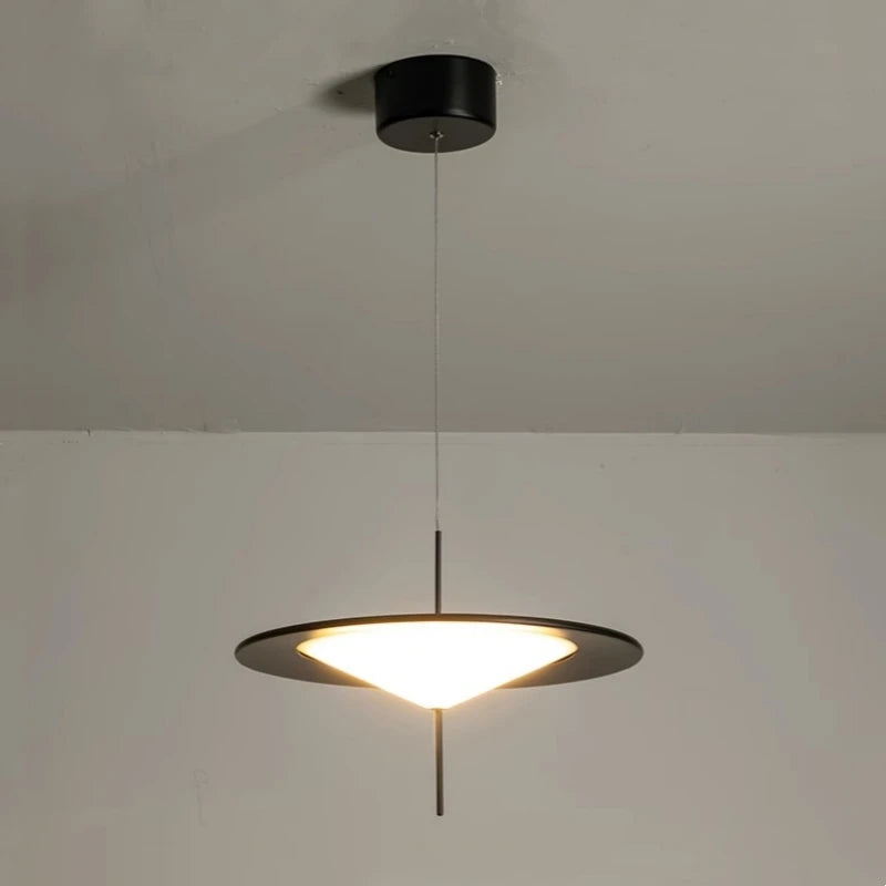 suspension design artistique acrylique réglable - vue 6 sur 8