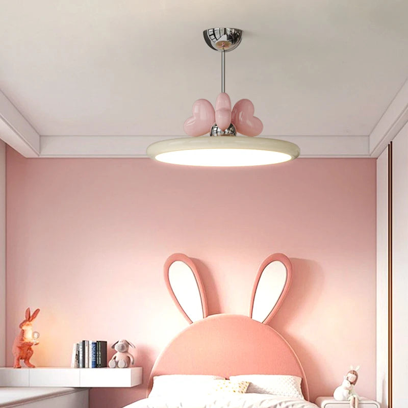 Kronleuchter im Girly-Stil, dimmbar für individuelle Beleuchtung - vue 6 sur 10