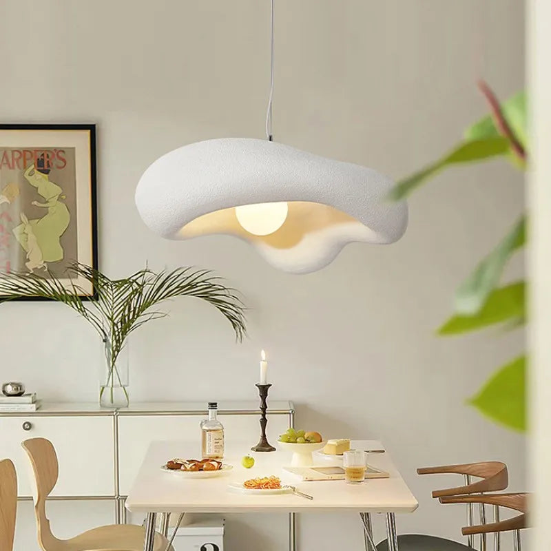 suspension LED wabi sabi style nordique - vue 3 sur 10