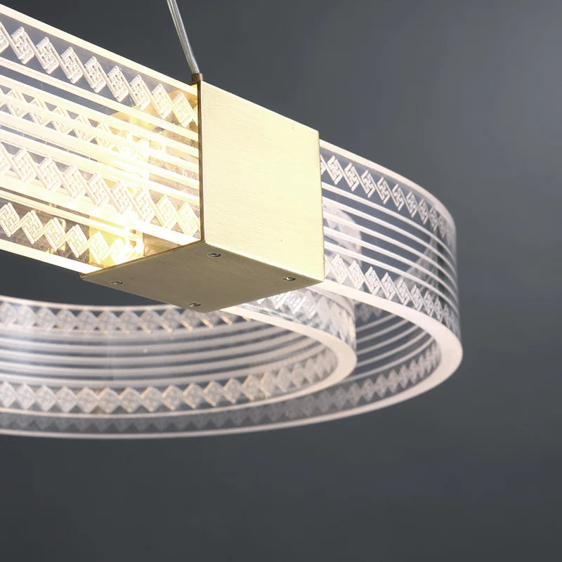 LED-Pendelleuchte in Ringform für Loft und Restaurant - vue 6 sur 10