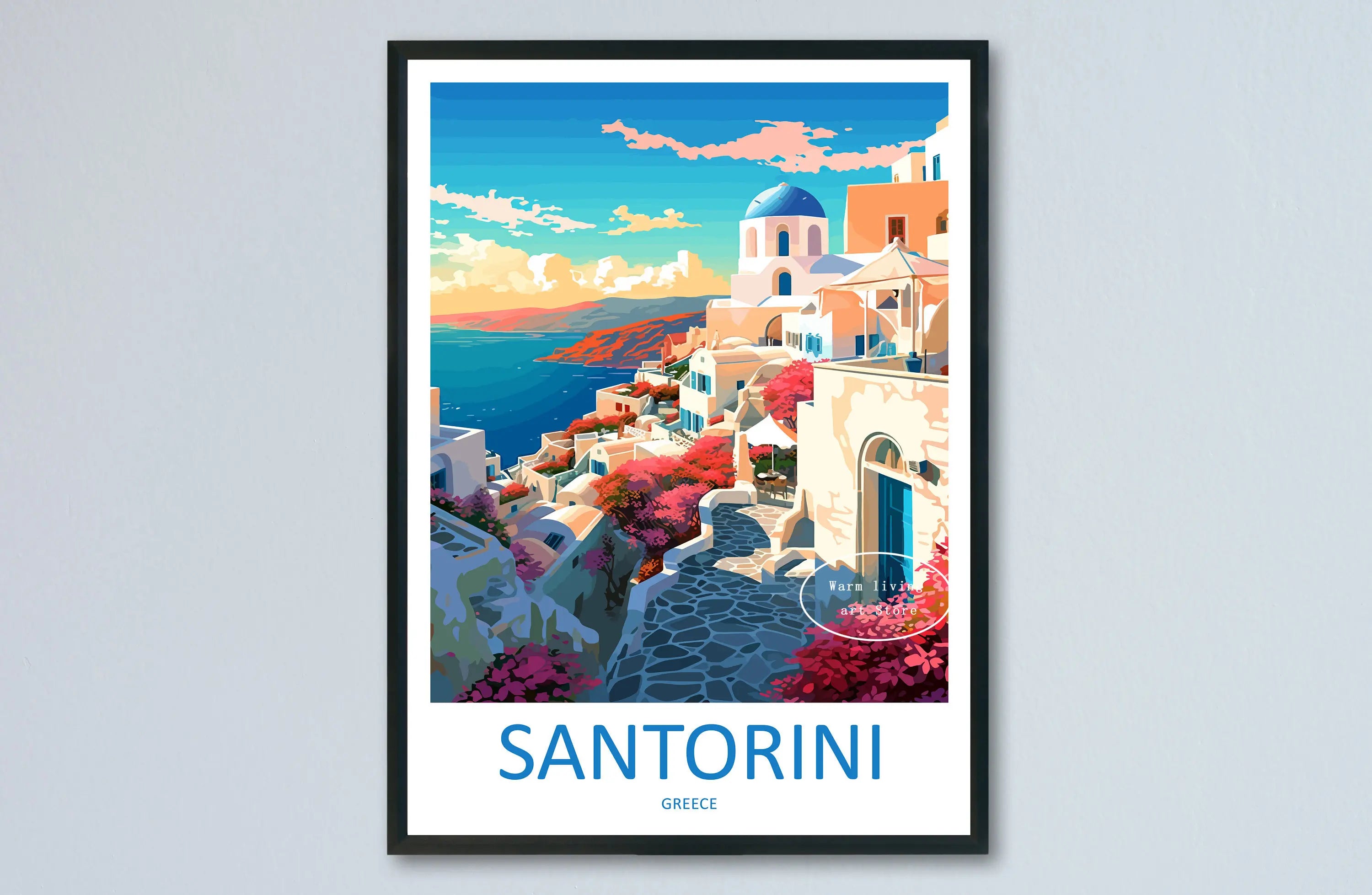 affiche de voyage toile new york rome tokyo venise décor urbain