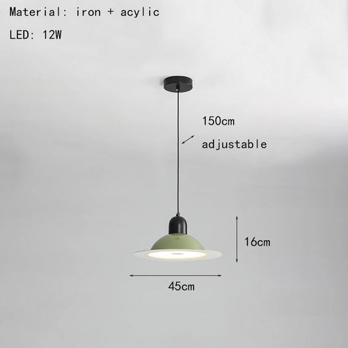 LED-Pendelleuchte Metall mit verstellbarer und anpassbarer Beleuchtung - vue 17 sur 17