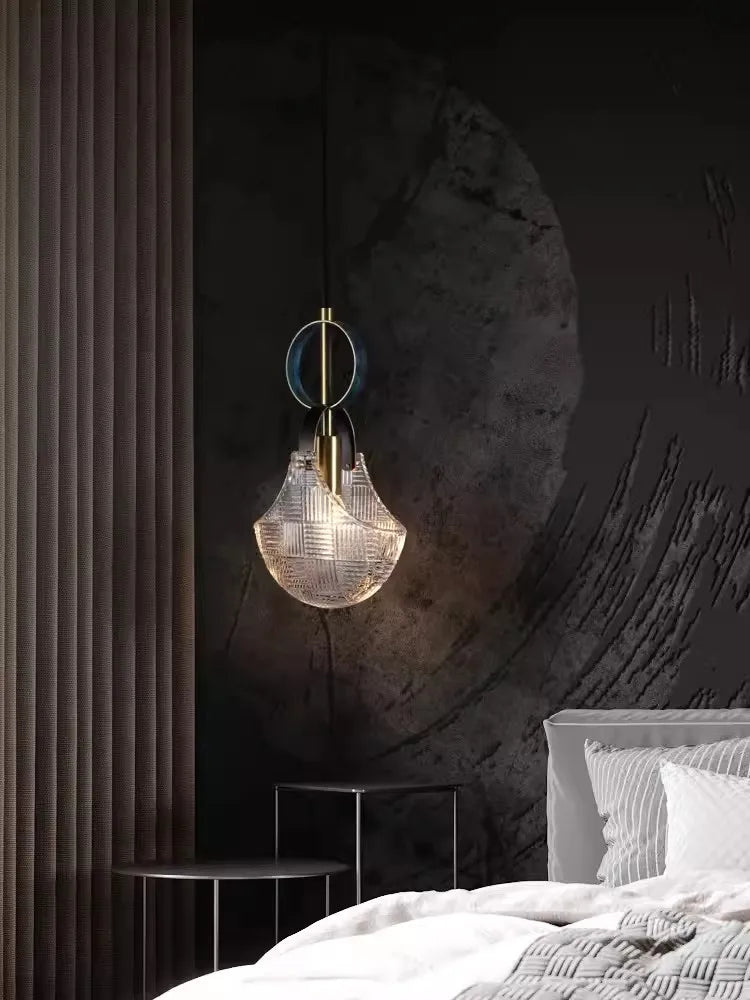 Art-déco-Pendelleuchte Kristall Elegant für modernes Interieur - vue 4 sur 30