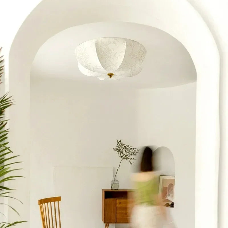 plafonnier romantique à led pour ambiance chaleureuse et apaisante - vue 3 sur 8