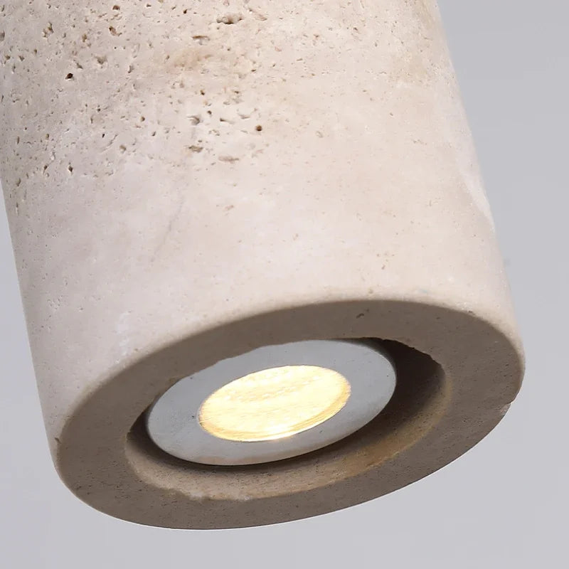 lustre moderne en pierre naturelle pour décoration intérieure - vue 7 sur 7