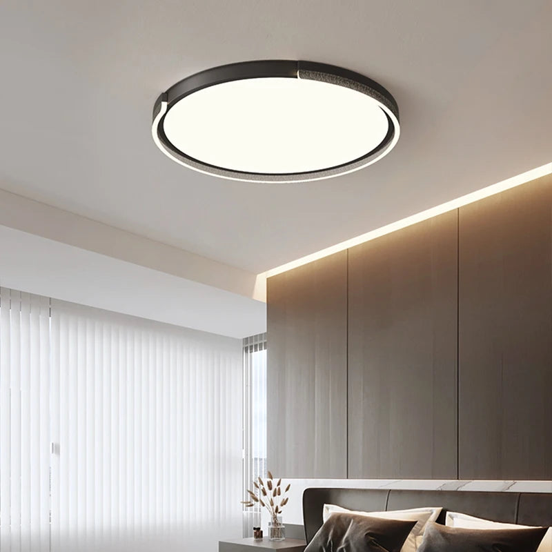 plafonnier minimaliste italien design luxe protection des yeux - vue 4 sur 7