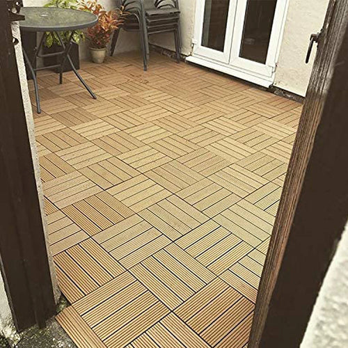 Dalles terrasse clipsables composite 30x30 cm lot 11 - vue 6 sur 6