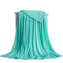 plaid polaire flanelle douce pour lit et canapé