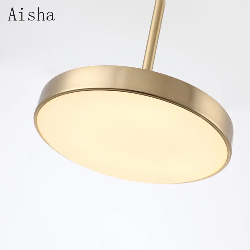 suspension circulaire en fer au design nordique élégant pour intérieur - vue 5 sur 8