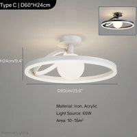 Minimalistische LED-Pendelleuchte für moderne Wohnraumdekorationen