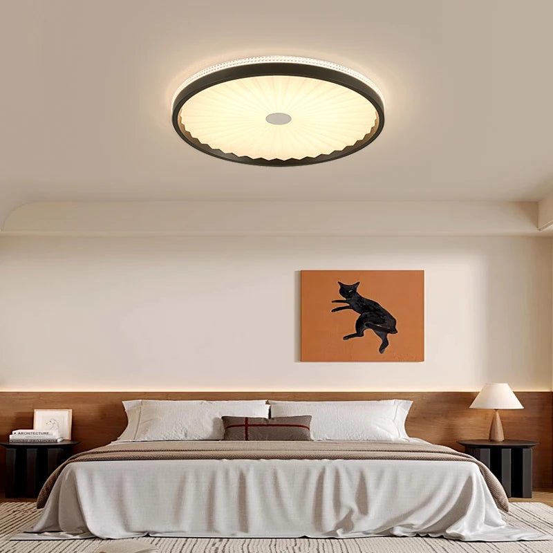 plafonnier rond en style médiéval wabi-sabi pour intérieur élégant - vue 5 sur 8